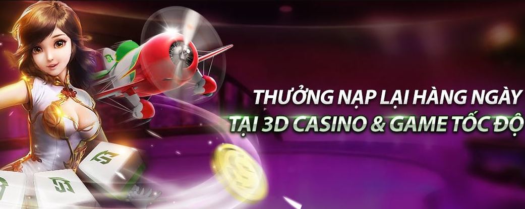 Thong tin uu dai thuong game toc do 3D Casino Jbo