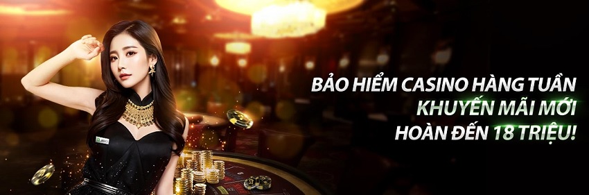 Khuyen mai uu dai bao hiem cuoc thua tai Casino Jbo
